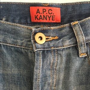 A.P.C. Kanye Jeans