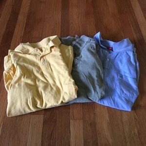 3 men's XXL polo shirts