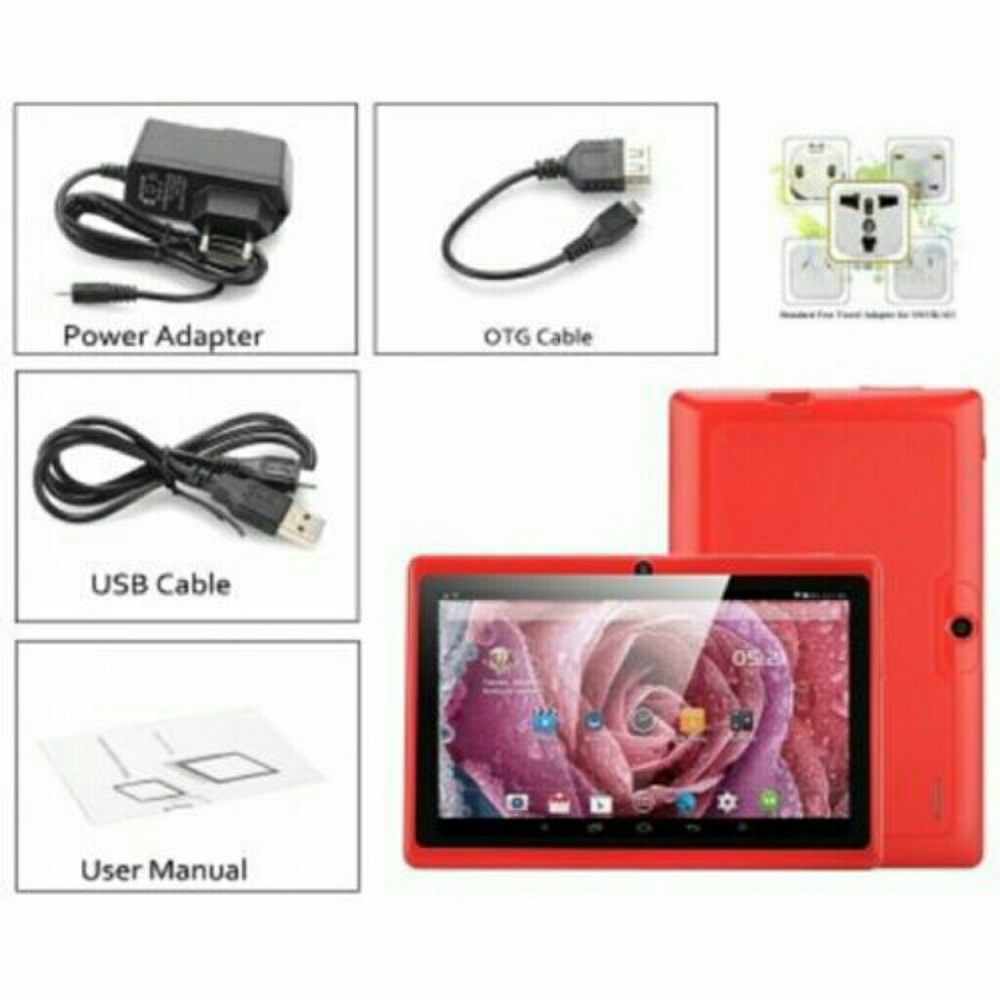 7'' touchscreen iPad mini w/ leather case
