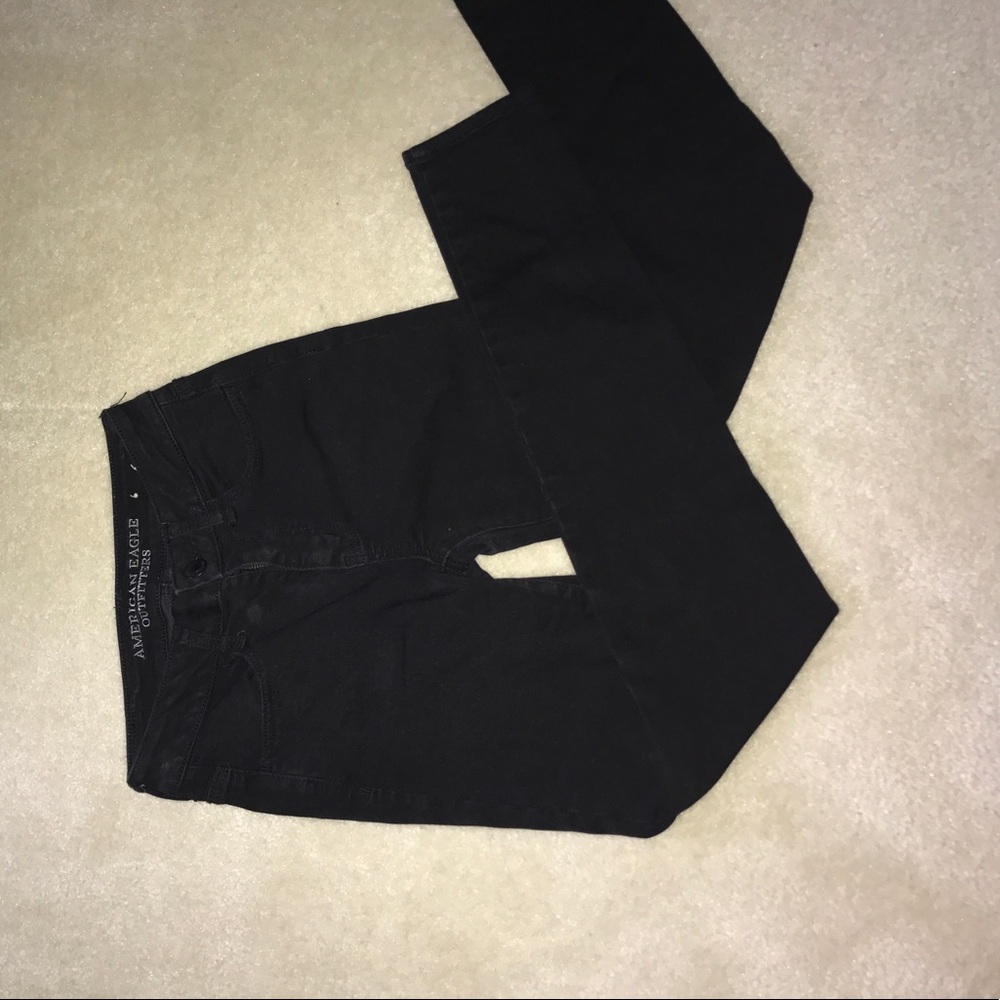 American Eagle Black high rise jeggings