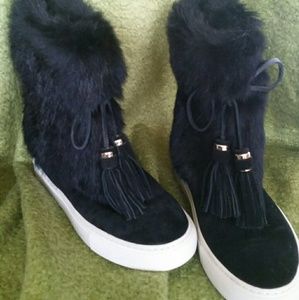 Tory Burch black boots size 7
