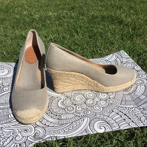 {J crew} Seville Espadrille Wedges