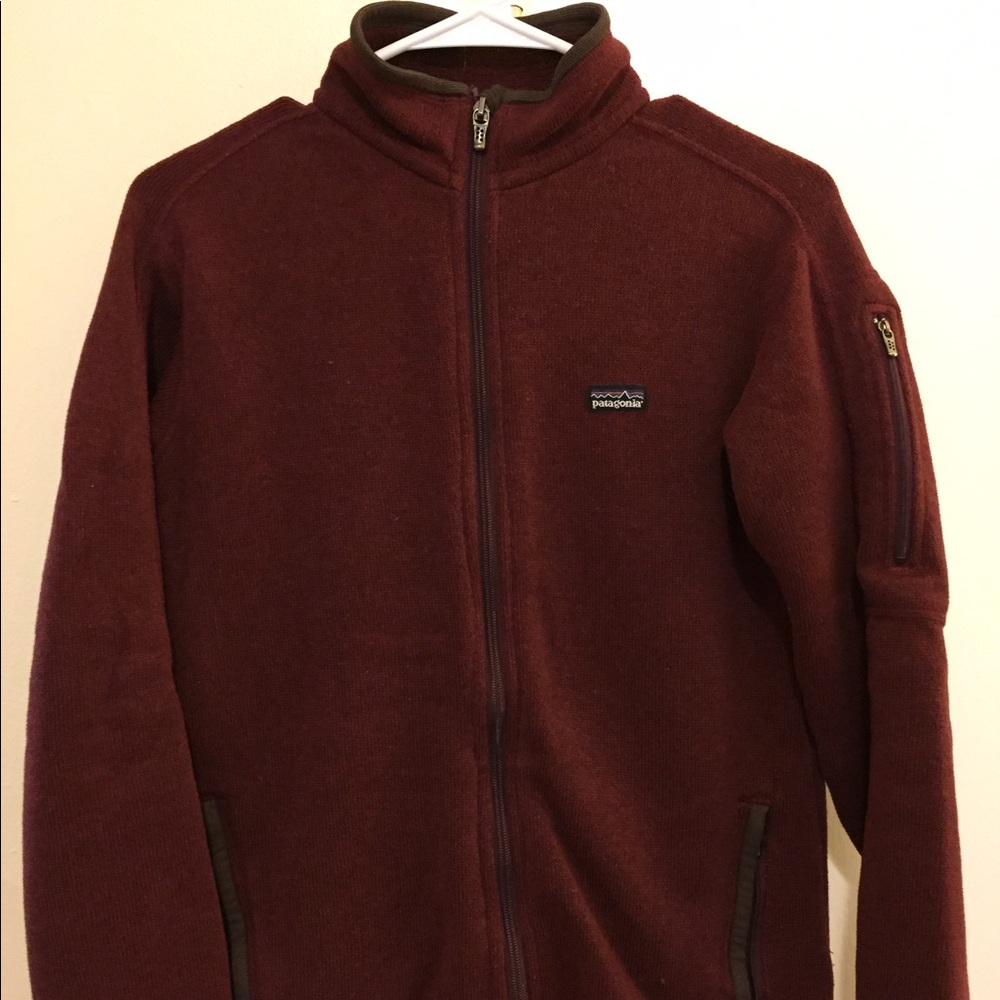 Maroon Pullover by Patagonia, women's medium