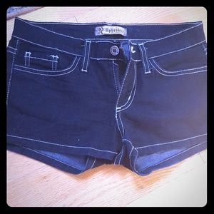 Dark blue denim shorts Small