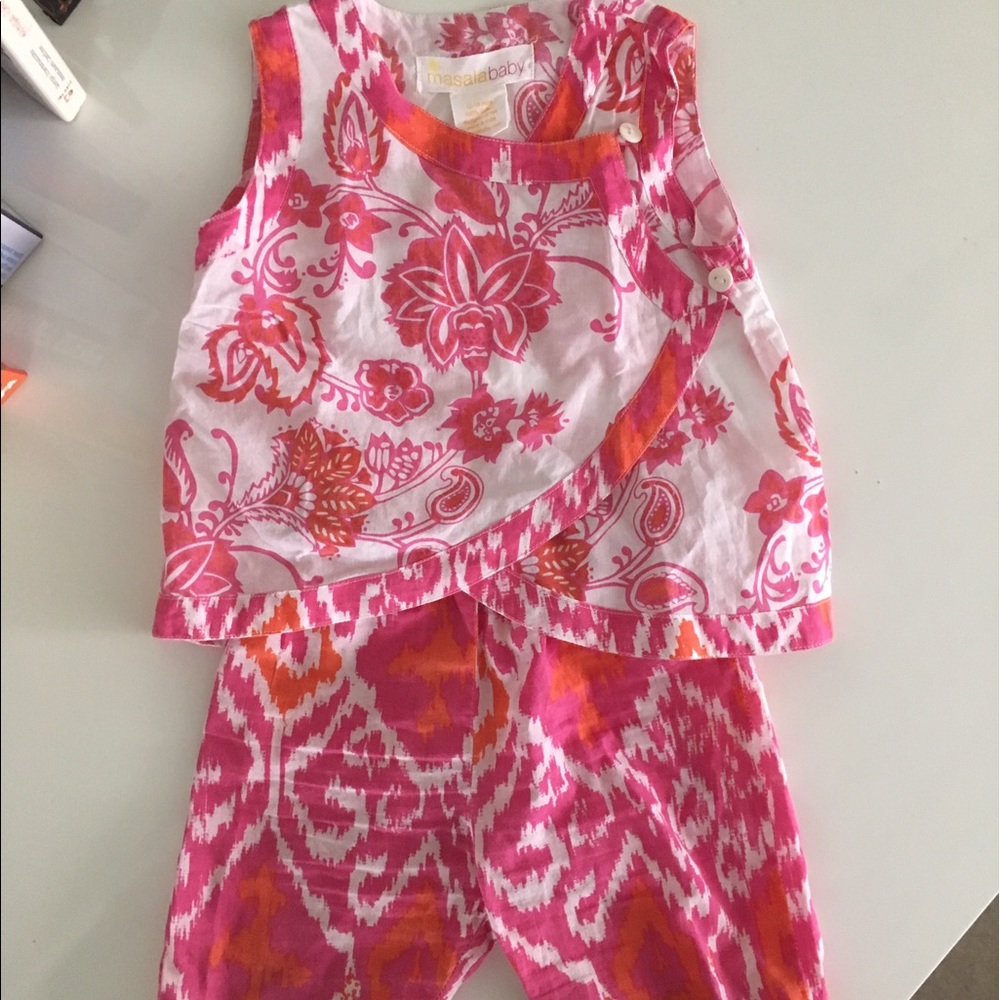 Masala Baby cotton Indian style set for 12 months