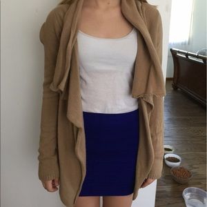 Tan Cardigan