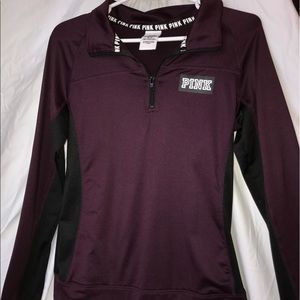 Quarter zip from Victoria's Secret Pink