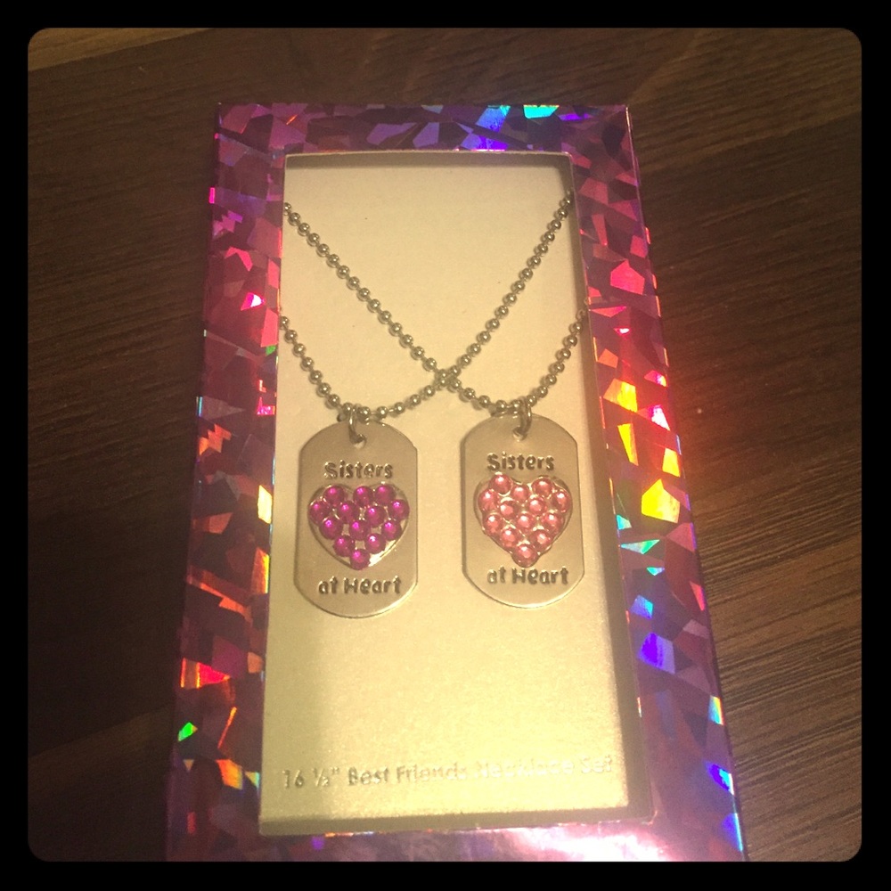 Cute little necklaces to share with your sister