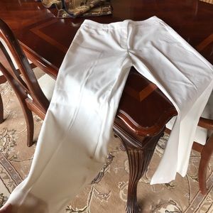 White dress trousers