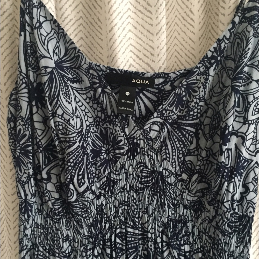 Print maxi dress