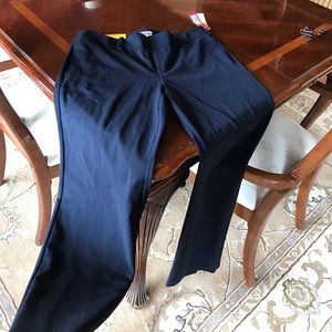Navy blue dress slacks