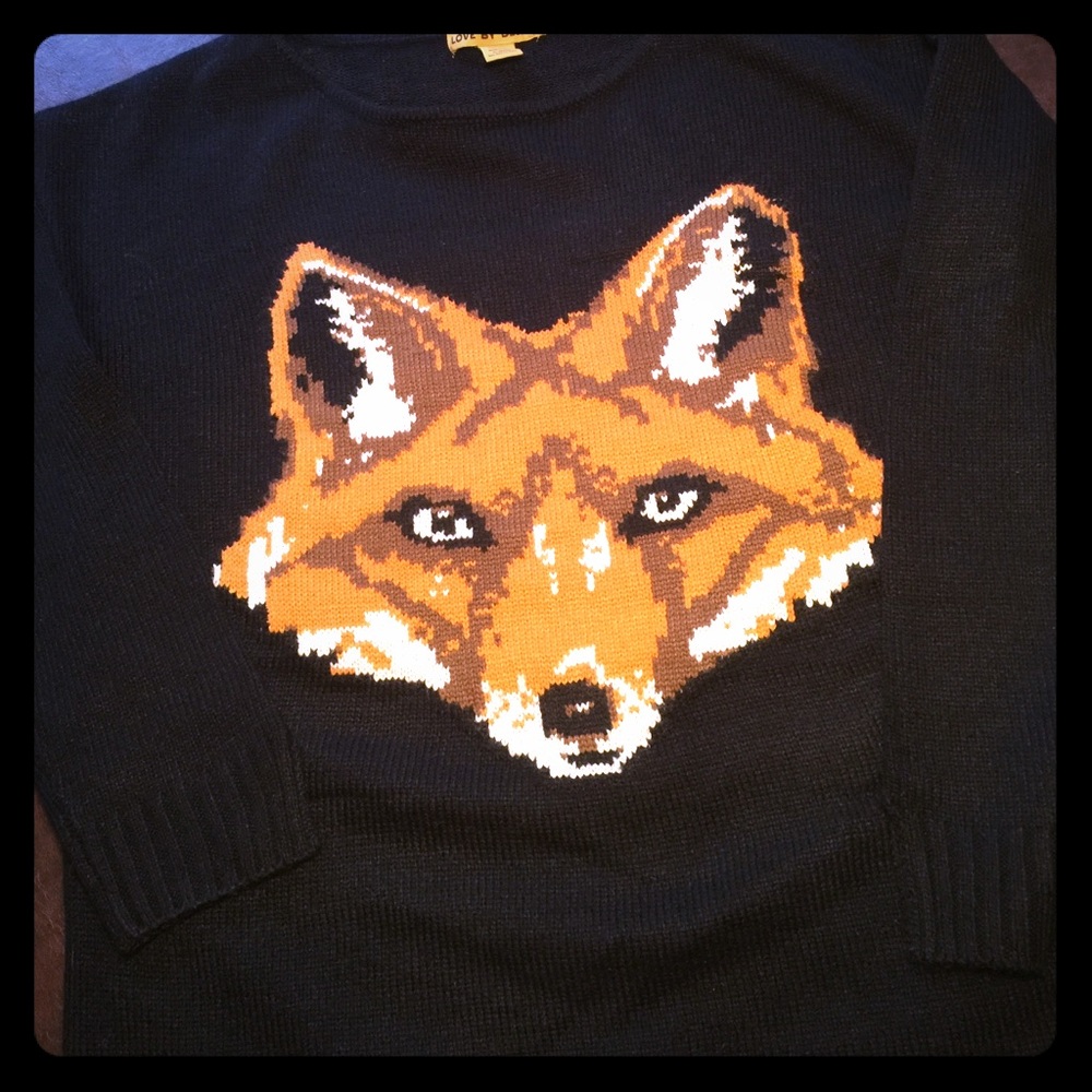 Fox sweater