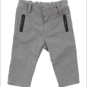 Adorable baby gray Fendi designer slacks 😊