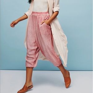 Free People Paradise Pant rose harem slouch