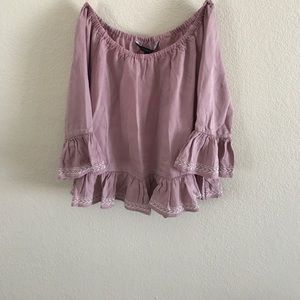 Walter Baker Torrence Top- MAUVE