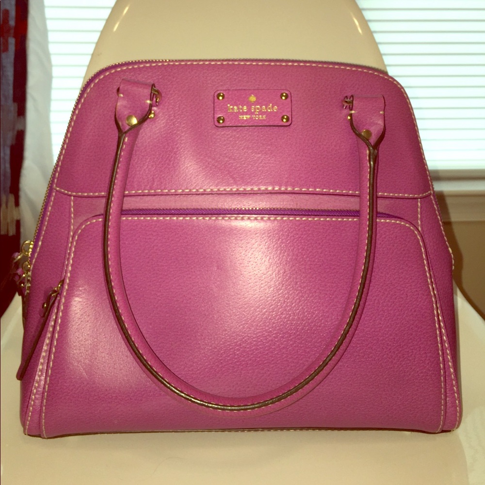 Kate Spade purse - purple leather!