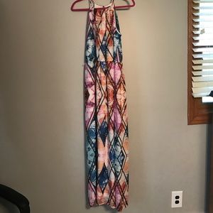Patterned Maxi Dress