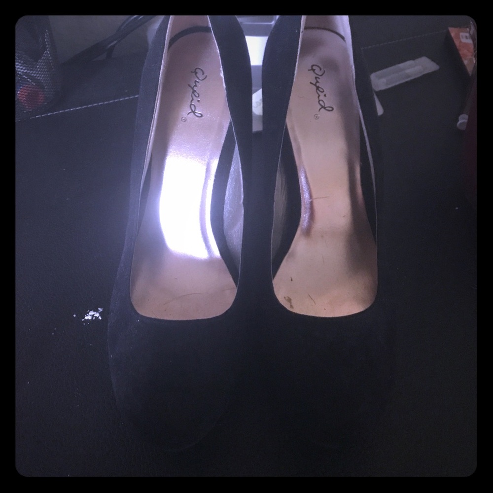 Black Qupid Heels
