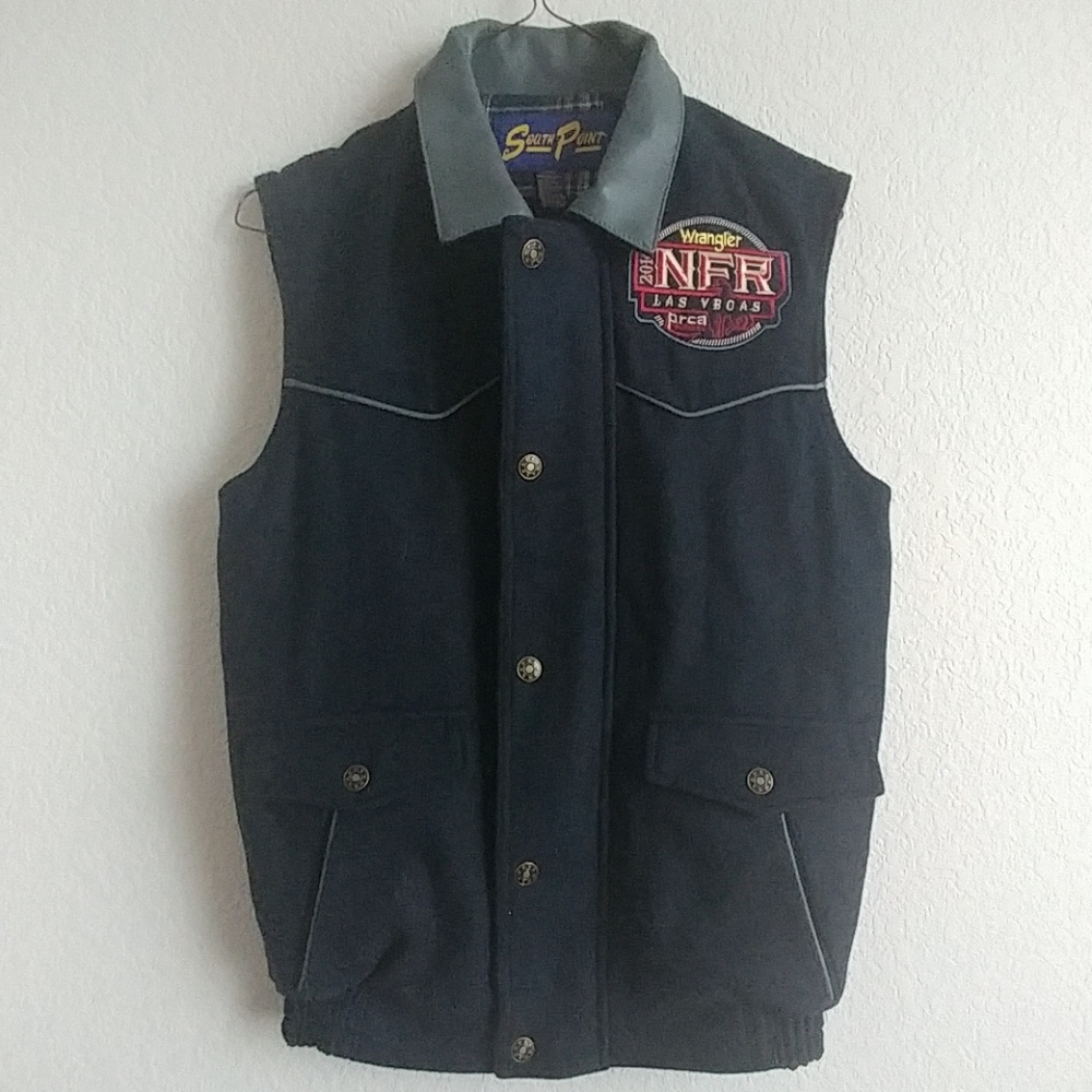 National Finals Rodeo South Point Wrangler vest