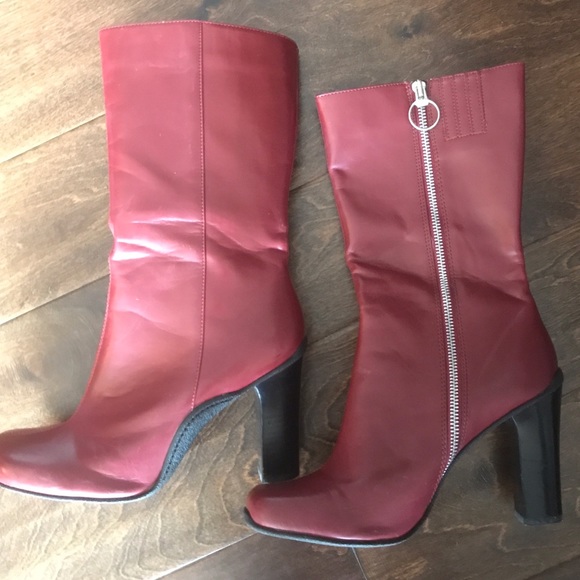candies Shoes - 🎉 Ruby Red Boots Size 10 🎉