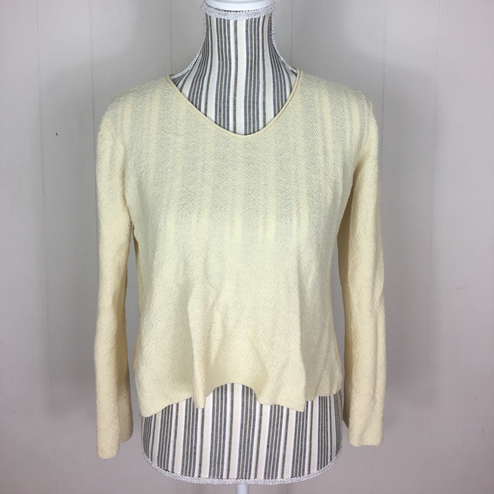 Eileen Fisher XS Italian Yarn Top
