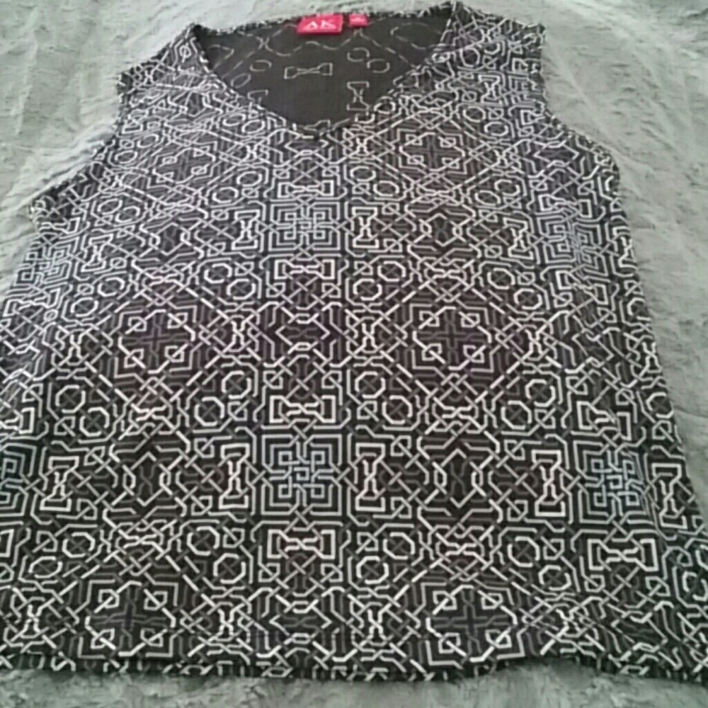 Anne Klein Sleeveless Blouse