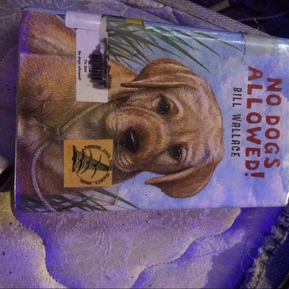 No dogs allowed! Childrens Chapter book
