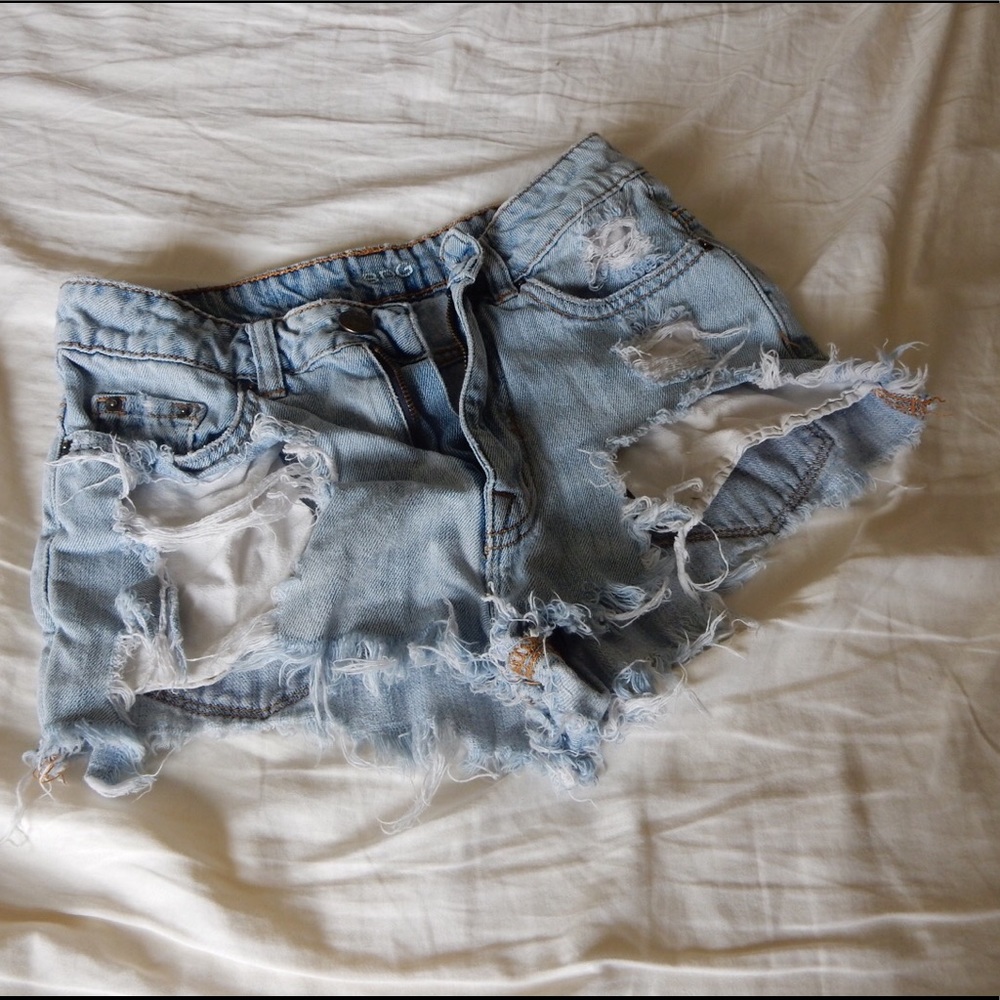 Destroyed (Ripped) Shorts
