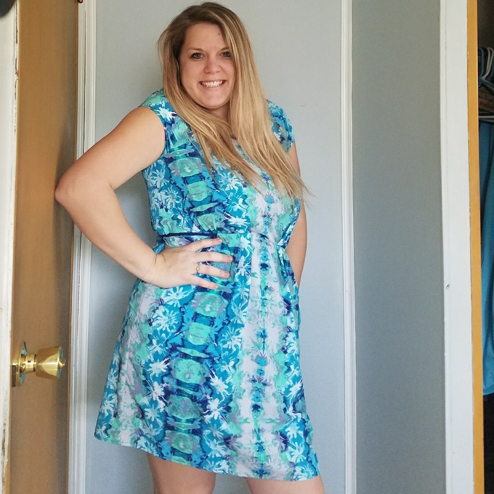 Mossimo Splatter Pocket Dress