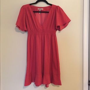 Raspberry BCBG dress