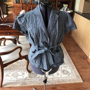 Short sleeved summer blazer