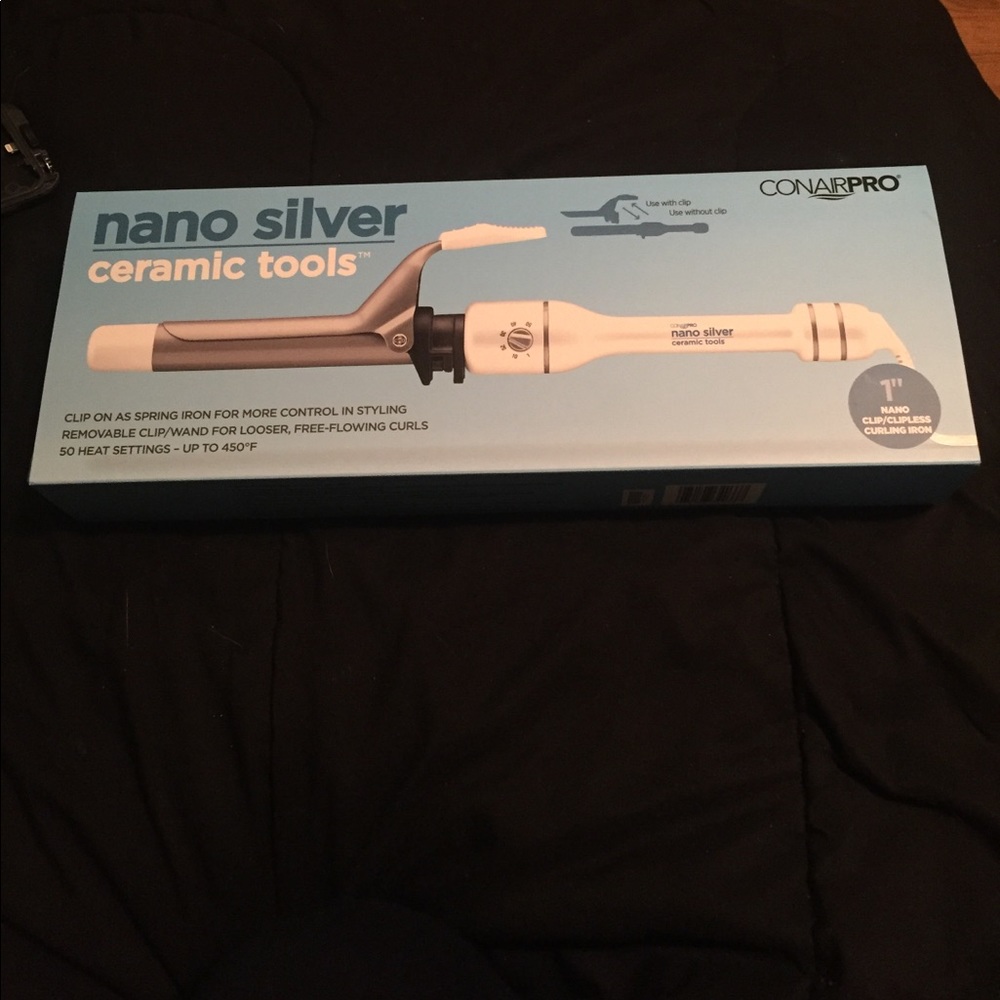 Conair Pro Curling iron Nano silver-Ceramic tools