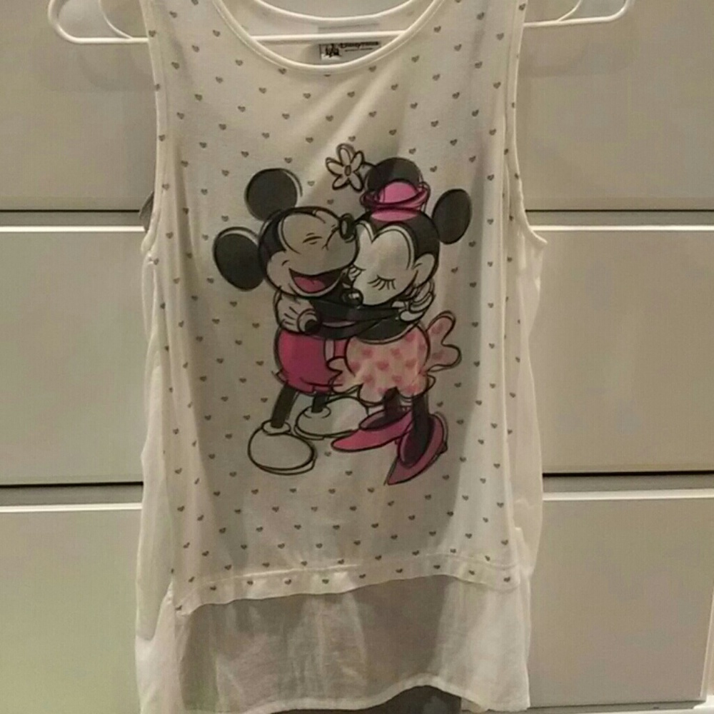 Minny and Mickey Mouse shirt