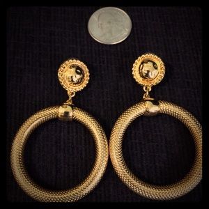 Dangle Hoop Earrings