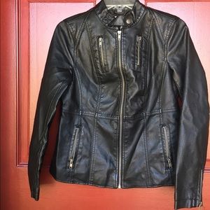 Relativity Faux Leather Jacket