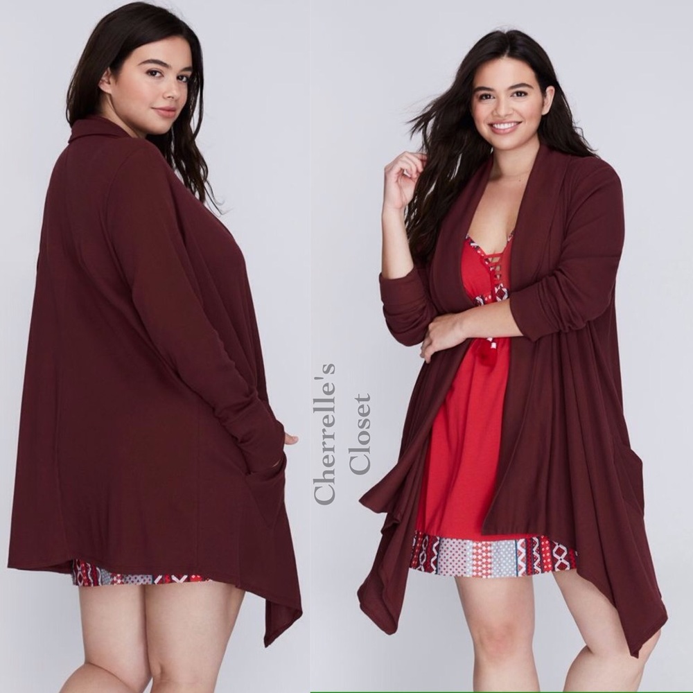 💔Sold! Lane Bryant Cacique Thermal Robe Plus Size - Picture 1 of 5