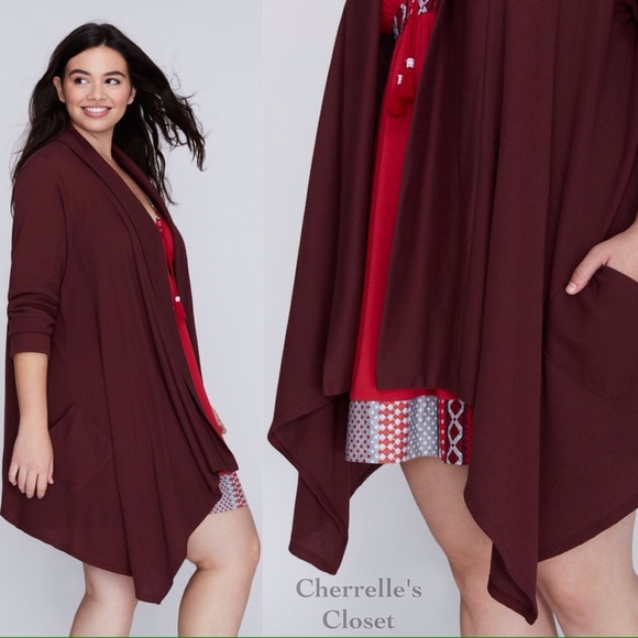 💔Sold! Lane Bryant Cacique Thermal Robe Plus Size - Picture 2 of 5