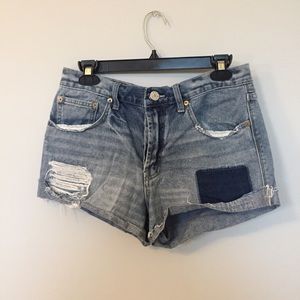 BDG Distressed Tomgirl Shorts