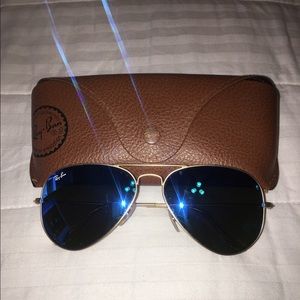 Authentic raybans worn twice!!