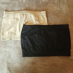 2 bandeau tops