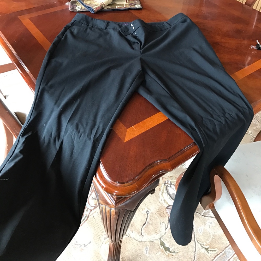 Black dress slacks