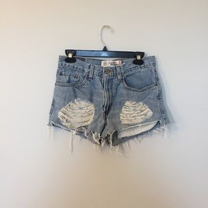 Urban Renewal Levi Cheeky Shorts