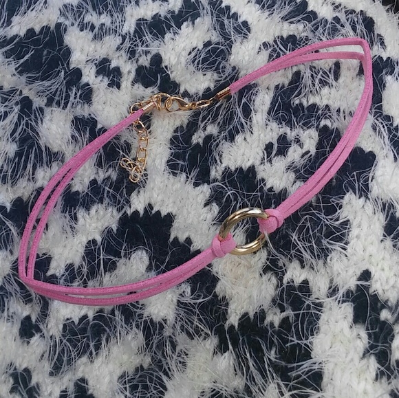 CAN BE PURCHASED IN @modamecouture2 PINK CHOKER - Picture 4 of 4