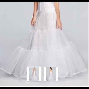 Bridal ball gown petticoat slip