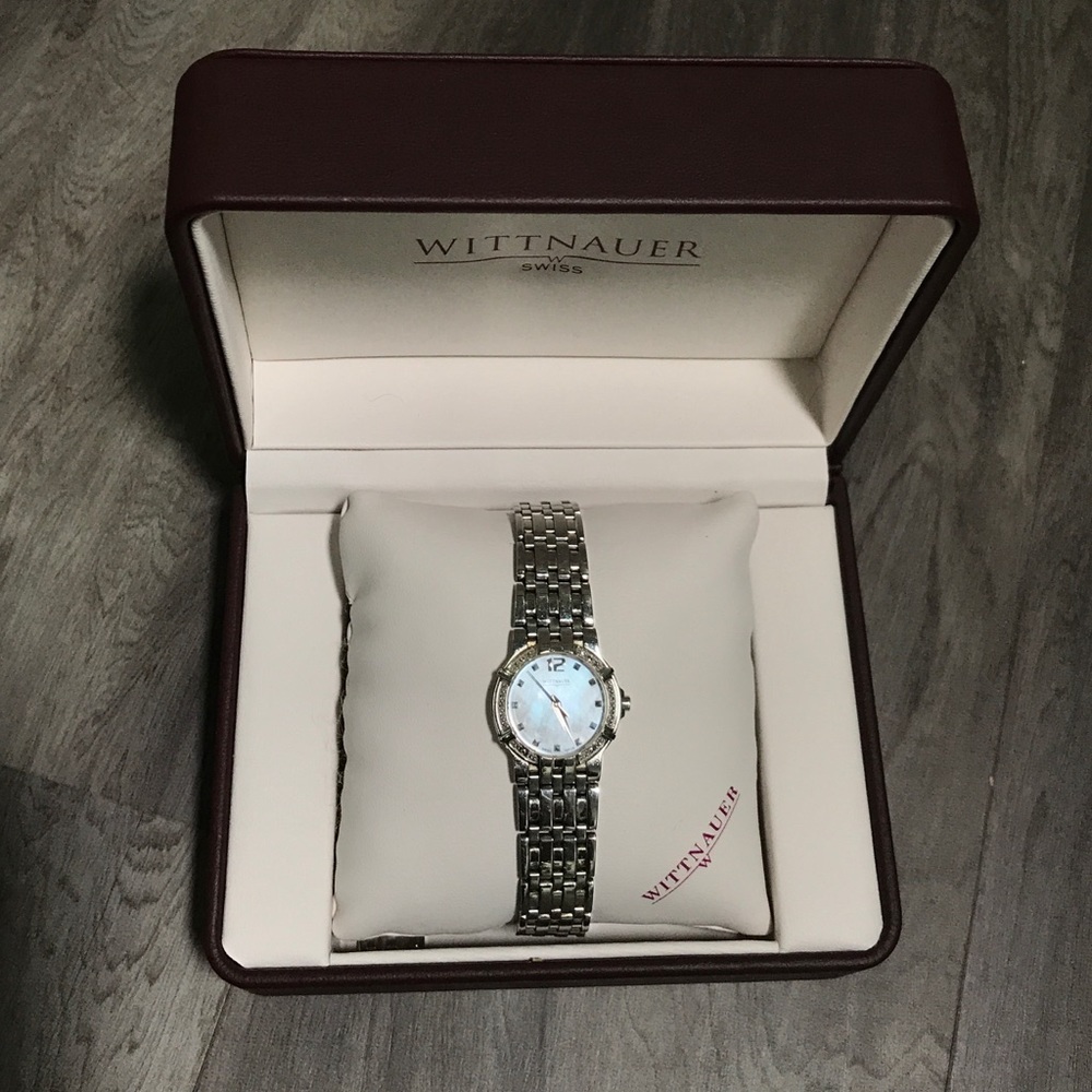 Ladies Wittnauer Watch w/ Diamond Accents
