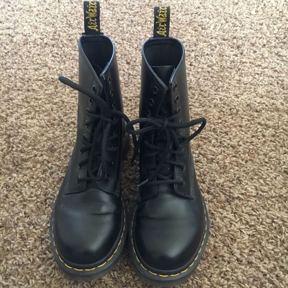 Black Doc Marten Boots