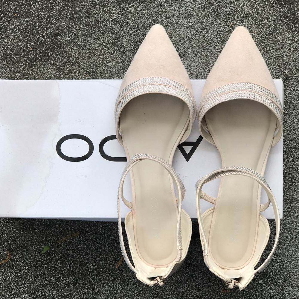 Aldo cute pointed toe ballerina flats