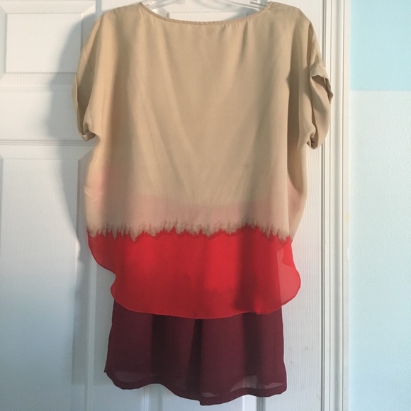 Gianni Bini Orange Ombré Dress - Picture 2 of 2