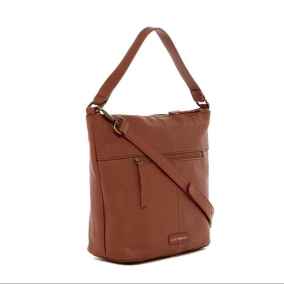 Lucky Brand Brown Tassel Leather Bag - Picture 2 of 7