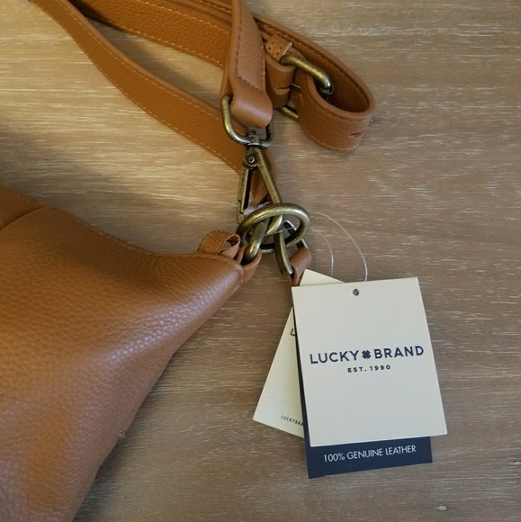 Lucky Brand Brown Tassel Leather Bag - Picture 6 of 7